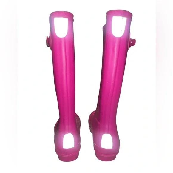Hunter Pink Rain Boots - Picture 3 of 4